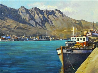 Harbour Scene - Marc Poisson