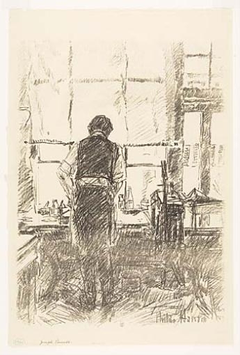 Joseph Pennell by Childe Hassam, 1917