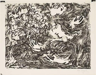 Marc Chagall Anniversaire 1964 Mutualart