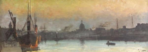 View of the Liffey - Ferry Wibawa