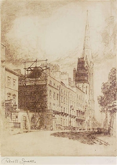 2 works: Hugh Lane Gallery and Findlates Church, Parnell Square;  Killiney Bay - Brian Coghlan