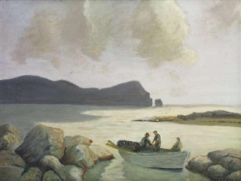 Figures boating - Terry Craig