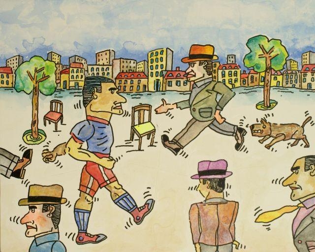 Antonio Seguí | El Parque (2012) | MutualArt
