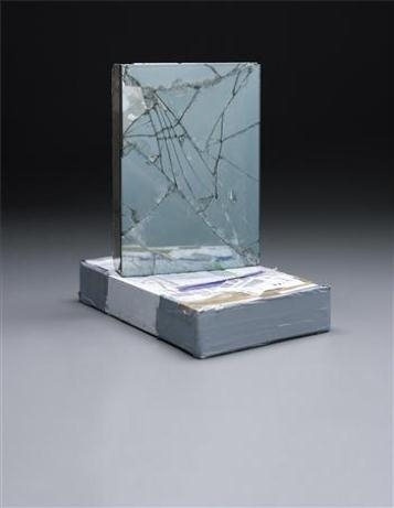 FedEx Large Box, Priority Overnight, Los Angeles&#8211;New York (Tracking No. 799801787460), New York&#8211;Berlin (Tracking No. 865264191816), Berlin&#8211;London (Tracking No. 871691449968) by Walead Beshty, 2008