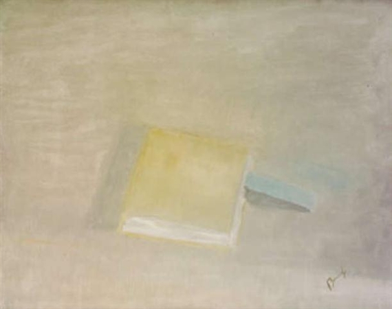 Book with Blue Marker by Charles Brady
