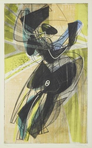 Danse du soleil by Stanley William Hayter, 1951