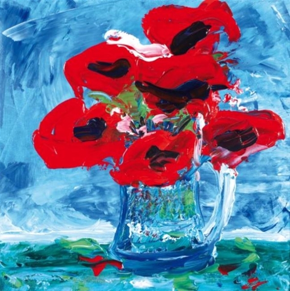 Declan Marry | Poppies | MutualArt