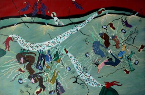 Artwork by Joel Besmar, Abstract Dream, Made of Acrylic on canvas