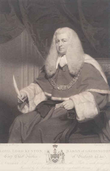 Lloyd, Lord Kenyon, Baron of Gredington, Lord Chief Justice of England by George Romney, 18th century