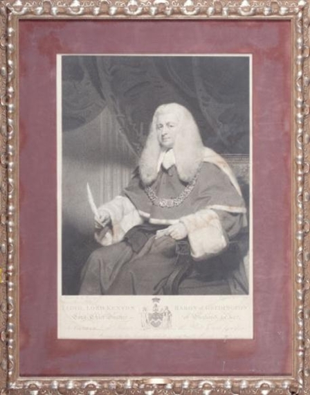 Lord Lloyd Kenyon, Baron of Gredington, Lord Chief Justice of England by George Romney, 18th century