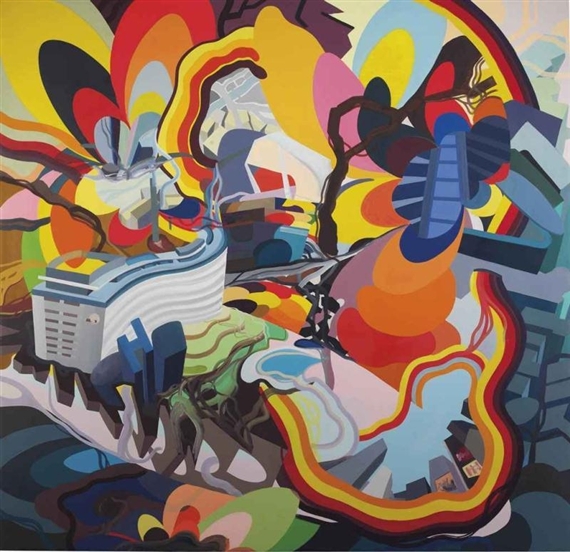 Untitled (Evasion XIII - 5 Star Tropical) by Franz Ackermann, 1997