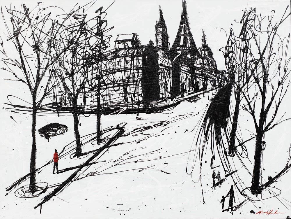 Mark Hanham | Sapphire Streets of Paris (2011) | MutualArt