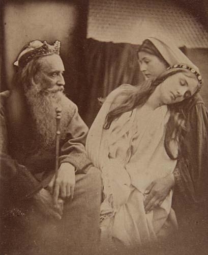 Ahasuerus and Queen Esther by Julia Margaret Cameron, 1868