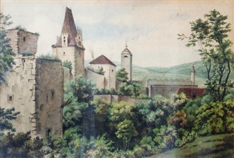 View of the castle - J. Struneček