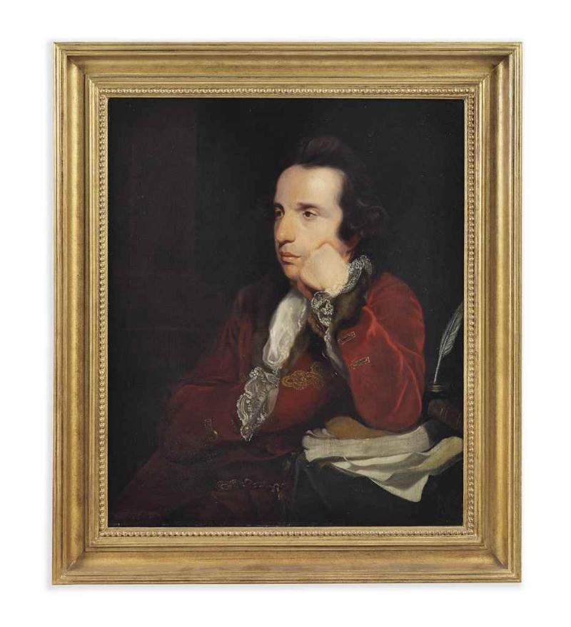 Sir Joshua Reynolds | Portrait of George Colman the Elder, seated half ...