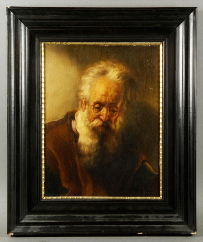 Portrait of An Elderly Man by Rembrandt van Rijn
