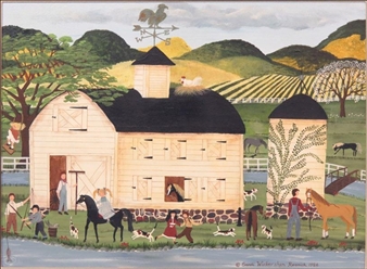 SUMMER ON THE FARM - Sandi Resnick