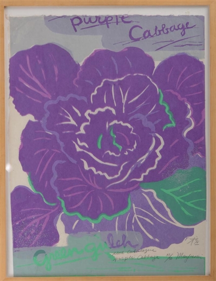 Purple Cabbage by Mayumi Oda