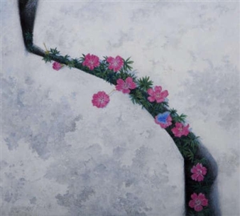 Fissure, Bloody Cranesbill - Frances Poskitt