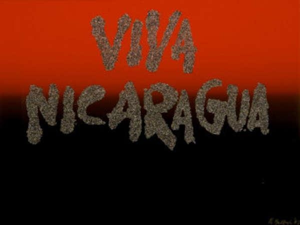 Viva Nicaragua by Robert Ballagh, 1987