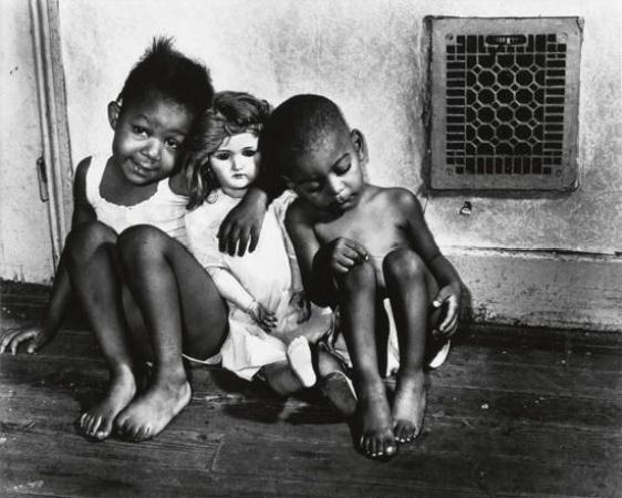 Children with doll by Gordon Parks, 1942