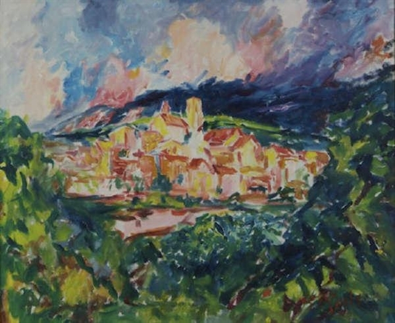 Near Cannes, South of France by Ramie Leahy