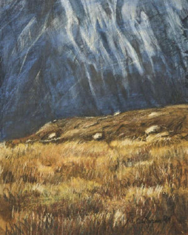 Artwork by Margaret Deighan, Kerry Storm, Made of Pastel
