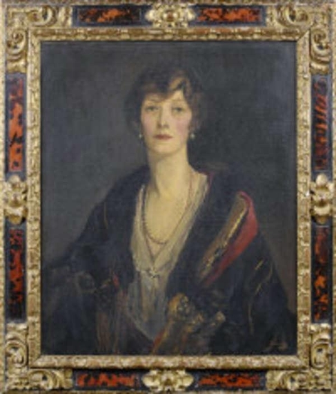 Portrait of Mrs St. John Graham by John Lavery, 1919