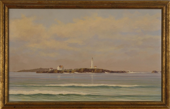 Boston Light by Robert R. Bliss