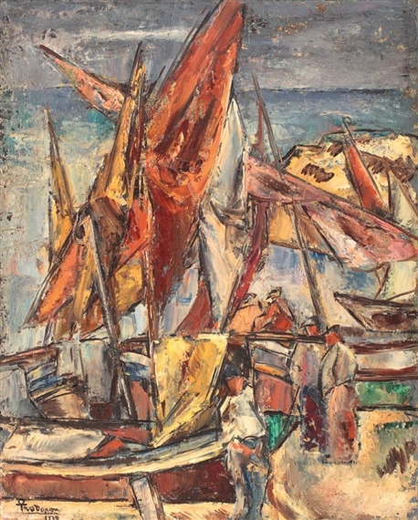 Sail by Ion Theodorescu Sion, 1930