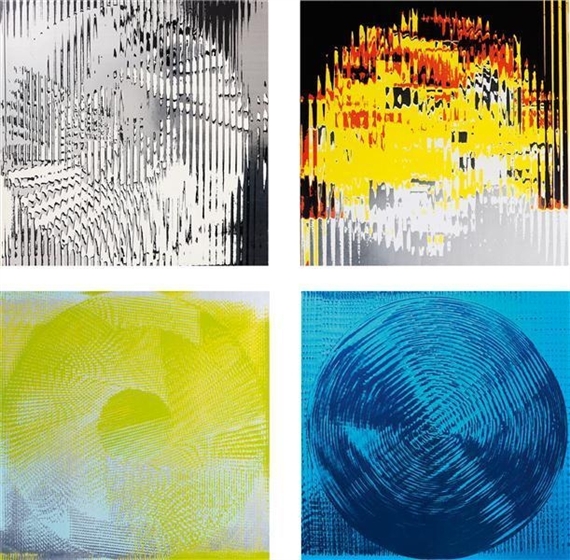 Kombinationsppiel, 1970 by Heinz Mack, 1970