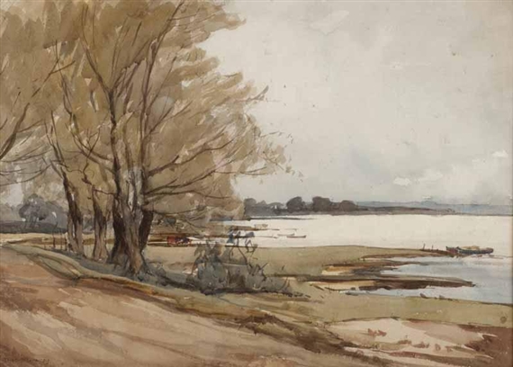LOUGH NEAGH SHORE by Theodore James Gracey
