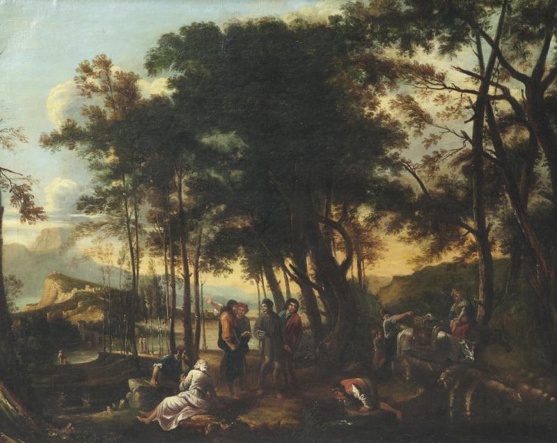 Salvator Rosa | The philosopher's wood | MutualArt