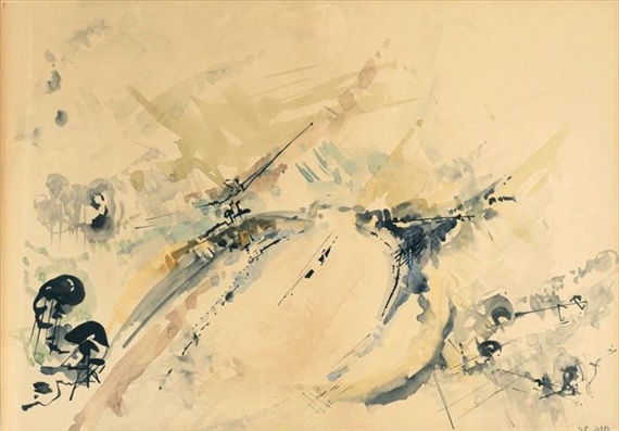 Abstract Landscape by Hana Levi