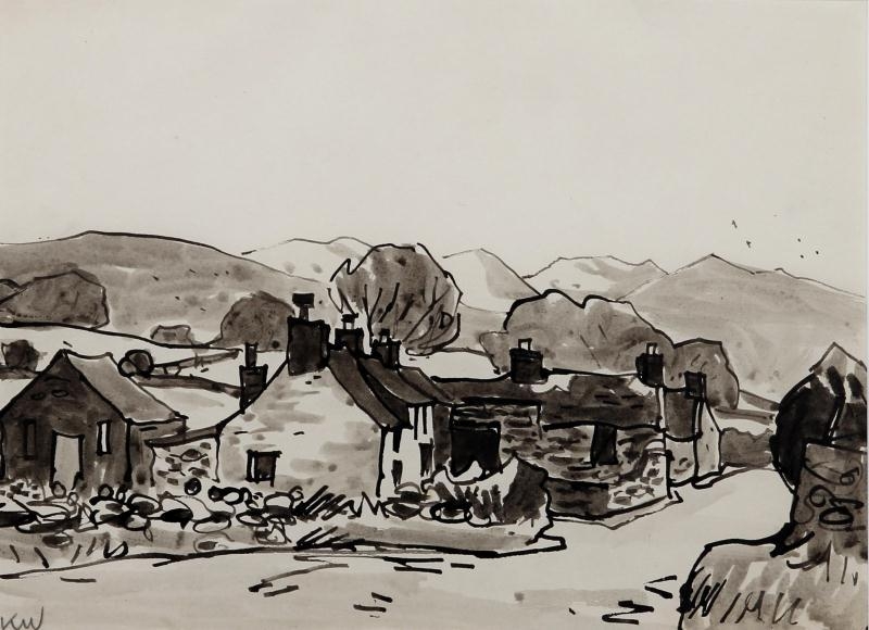 kyffin-williams-snowdonia-village-mutualart