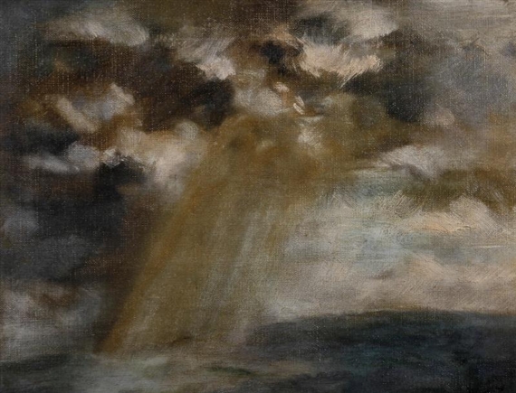 Storm, Falmouth by Jacob Kramer