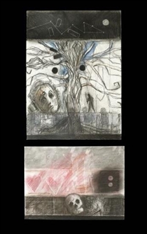 2 works: Tree; Skull - Tom Secrest