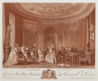 L'Assemblé au Salon - N. Lawerance