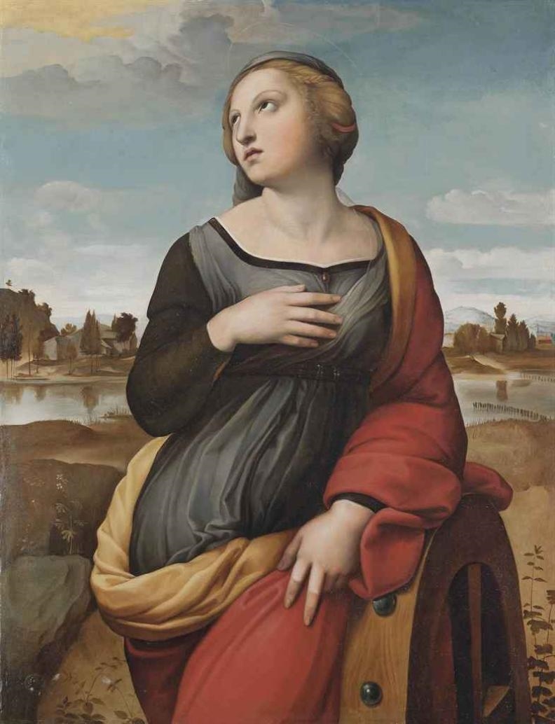 Raffaello Sanzio | Saint Catherine of Alexandria | MutualArt