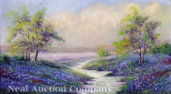 Texas Bluebonnets - Bertha Driver