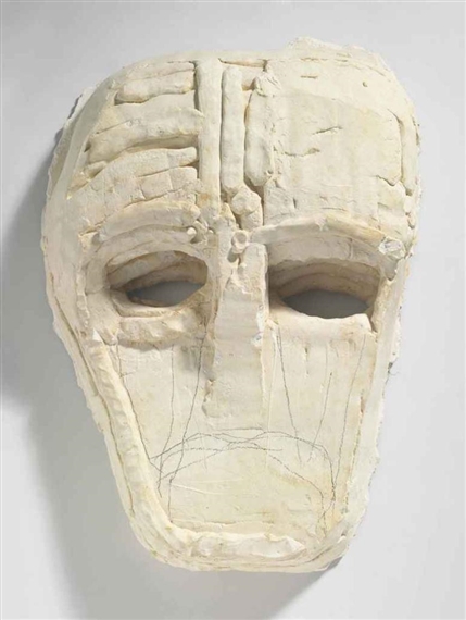 Mask One by Thomas Houseago, 2008