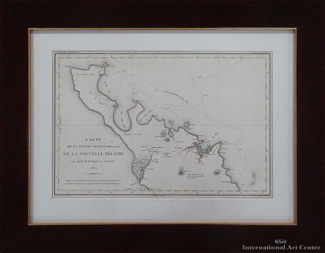 Artwork by Victor Lottin, De la Noivell Zelande, Made of Lithograph