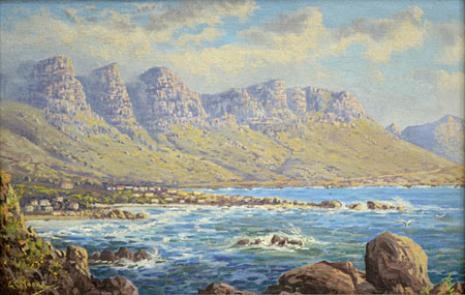The Apostles from Clifton by Edward Charles Moore, 1929