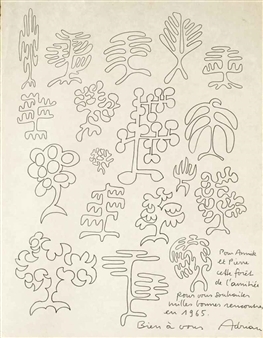 2 works: Sans titre - Adrian Frutiger