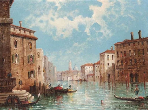 The Grand Canal, Venice by William Meadows