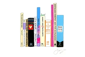 Ideal Bookshelf: Exhibition of works on paper by Jane Mount opens at Jen Bekman Gallery