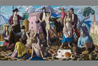 The Fine Art Society opens "British Murals & Decorative Painting 1910-1979"