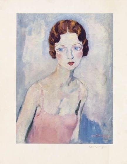 Kees van Dongen | Femme nue en buste (1925) | MutualArt