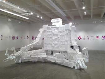 Michael Salter's giant styrofoam robot takes over CU's Galleries of Contemporary Art; Clyfford Still Museum launches new colorful works exhibit