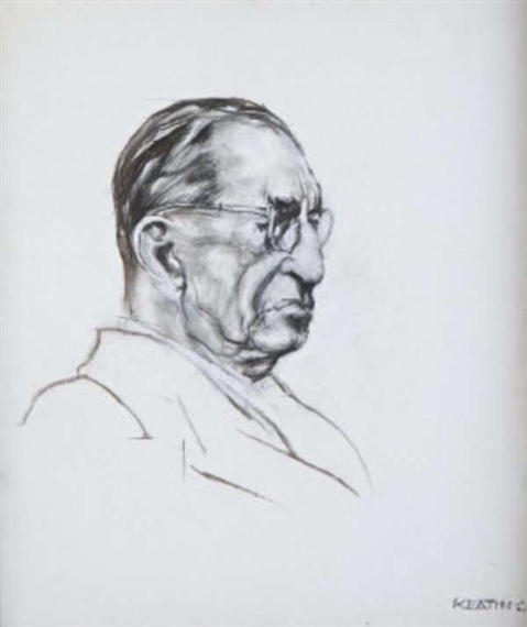 Keating Sean | Portrait of Eamon De Valera | MutualArt